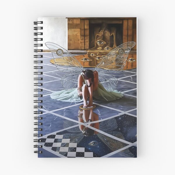 Item preview, The Dreamer's Threshold – Surreal Reflection in Eternal Light designed and sold by StillnessInDecay.