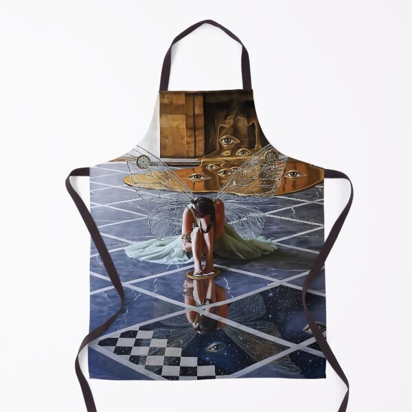 Item preview, The Dreamer's Threshold – Surreal Reflection in Eternal Light designed and sold by StillnessInDecay.