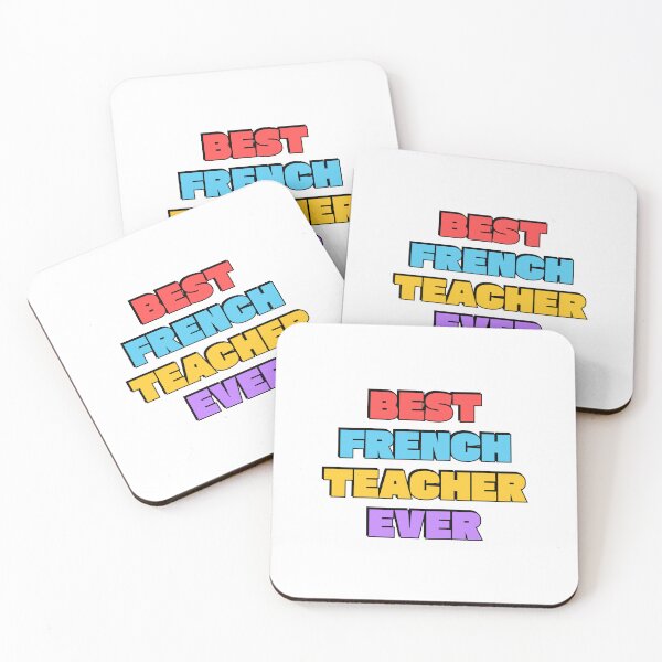 Item preview, Best French Teacher Ever  designed and sold by Inspirationmotivation.