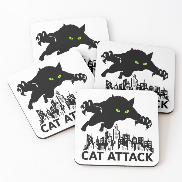 Item preview, cat attack designed and sold by novapixel25100.