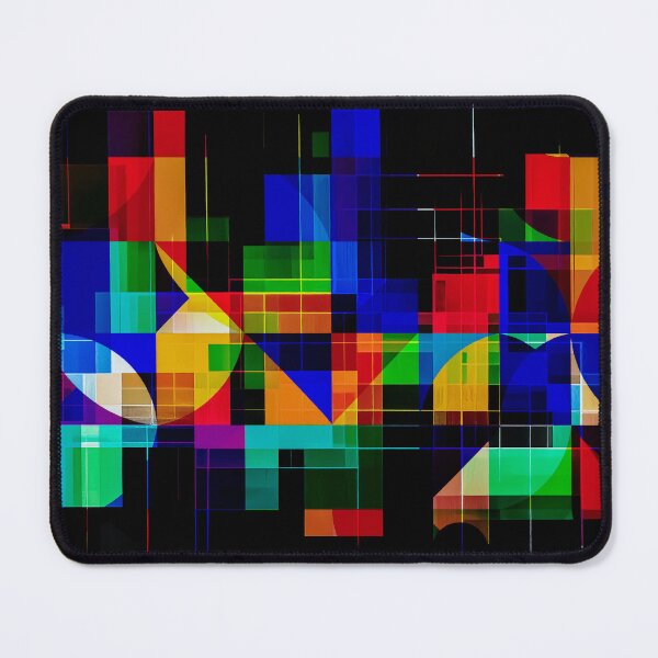 Item preview, Color Tile Composition – Geometric Abstract Blocks designed and sold by NizuCaCi.