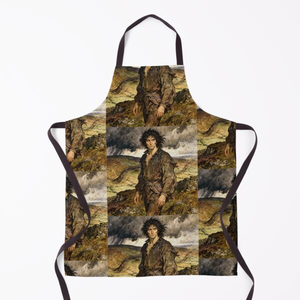 Item preview, Heathcliff Illustration from Wuthering Heights character portrait art designed and sold by Vintage Designs +.