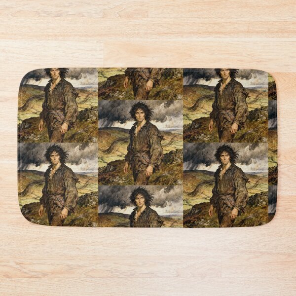 Item preview, Heathcliff Illustration from Wuthering Heights character portrait art designed and sold by Vintage Designs +.