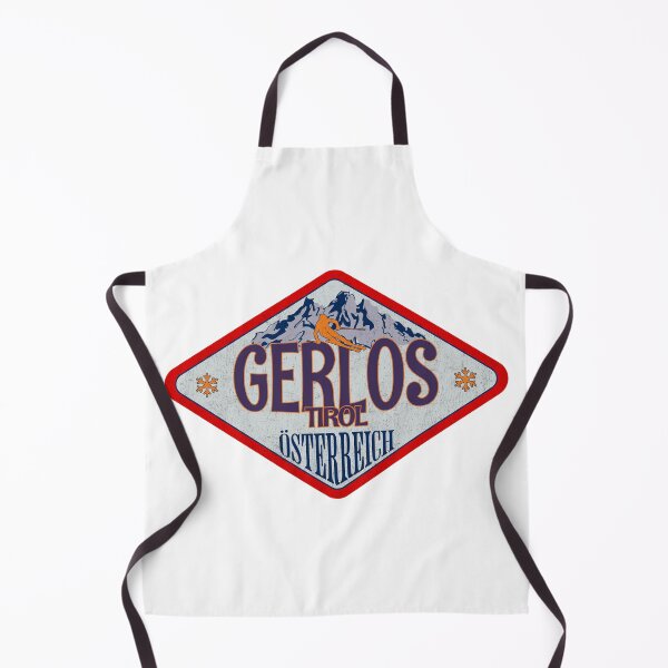 Item preview, Gerlos, Tirol, Osterreich, Austria, Vintage skiing badge design designed and sold by Wanderful-roads.
