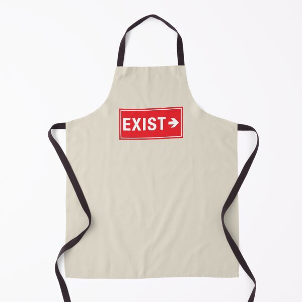 Item preview, Dramatic exit door sign designed and sold by Captain Banjo.