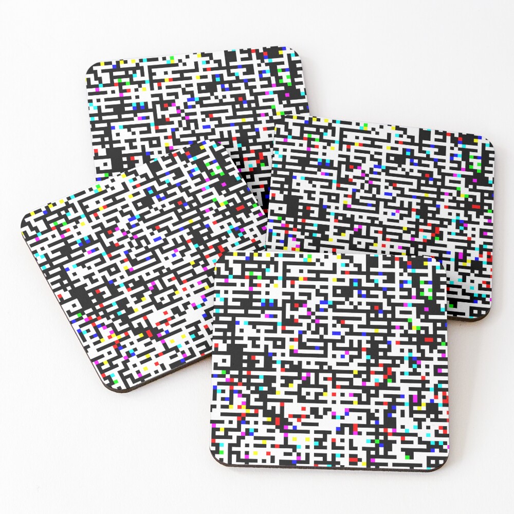 Item preview, Coasters (Set of 4) designed and sold by StudioDestruct.