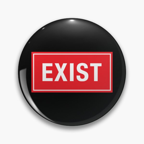 Item preview, Dramatic exit exist door sign designed and sold by Captain Banjo.