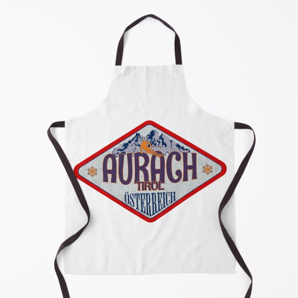 Item preview, Aurach, Tirol, Osterreich, Austria, Osterreich, Austria, Vintage skiing badge design designed and sold by Wanderful-roads.