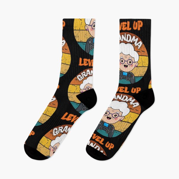 Item preview, Gamer Grandma Level up Illustration designed and sold by StaticMood.