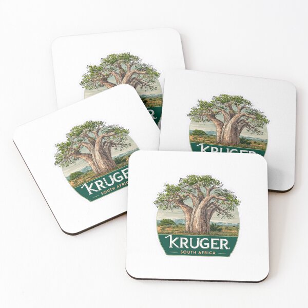 Item preview,  Kruger National Park South Africa Baobab Tree African Safari Wildlife Sticker  designed and sold by Blurbean.