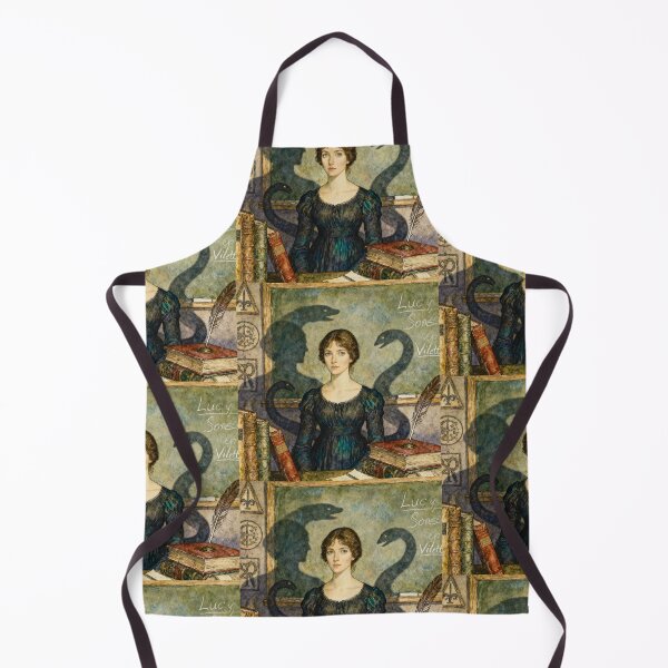 Item preview, Lucy Snowe Illustration from Villette character portrait art designed and sold by Vintage Designs +.