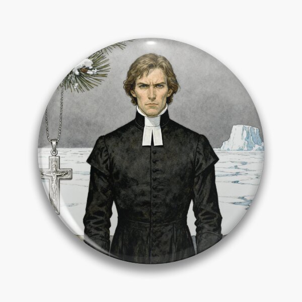 Item preview, St. John Rivers Illustration from Jayne Eyre character portrait art designed and sold by Vintage Designs +.