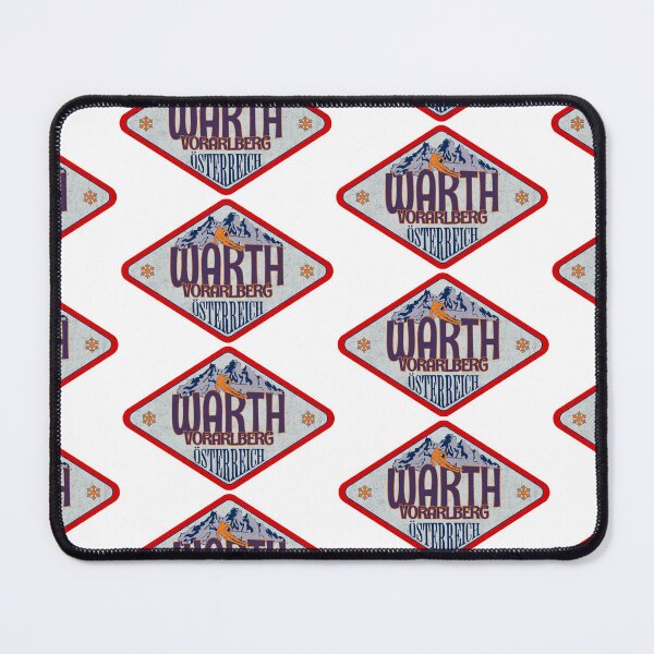 Item preview, Warth, Vorarlberg, Osterreich, Austria, Vintage skiing badge design designed and sold by Wanderful-roads.