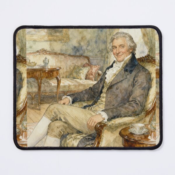 Item preview, Linton Heathcliff Illustration from Wuthering Heights character portrait art designed and sold by Vintage Designs +.