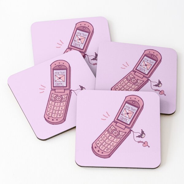 Item preview, Pink Y2k flip phone kuromi sanrio  designed and sold by Ansekenamun.