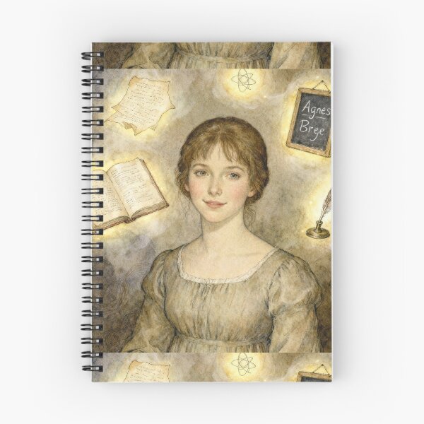 Item preview, Agnes Grey Illustration from Agnes Grey character portrait art designed and sold by Vintage Designs +.