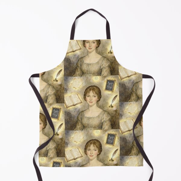 Item preview, Agnes Grey Illustration from Agnes Grey character portrait art designed and sold by Vintage Designs +.