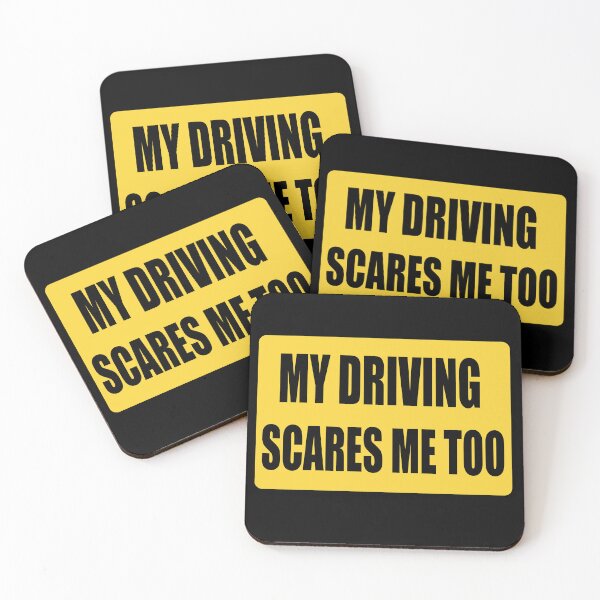 Item preview, Driving scares me too designed and sold by AlexPotterLodge.