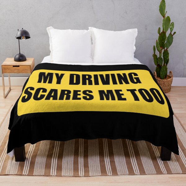 Item preview, Driving scares me too designed and sold by AlexPotterLodge.
