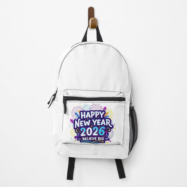 Item preview, Vibrant Happy New Year 2026 Celebration Design - Believe Big Fireworks designed and sold by lojadpop.