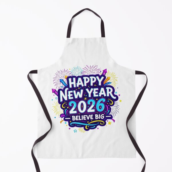 Item preview, Vibrant Happy New Year 2026 Celebration Design - Believe Big Fireworks designed and sold by lojadpop.