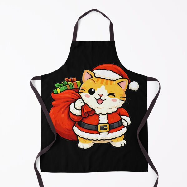 Item preview, Cute Santa Cat Holding Gifts | Funny Christmas Cat designed and sold by Shtex.