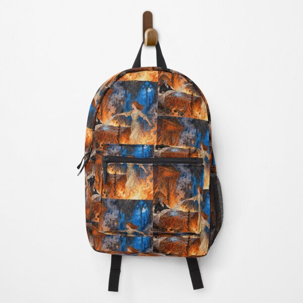 Item preview, Bertha Mason set the house on fire last autumn Illustration from Jayne Eyre character portrait art designed and sold by Vintage Designs +.