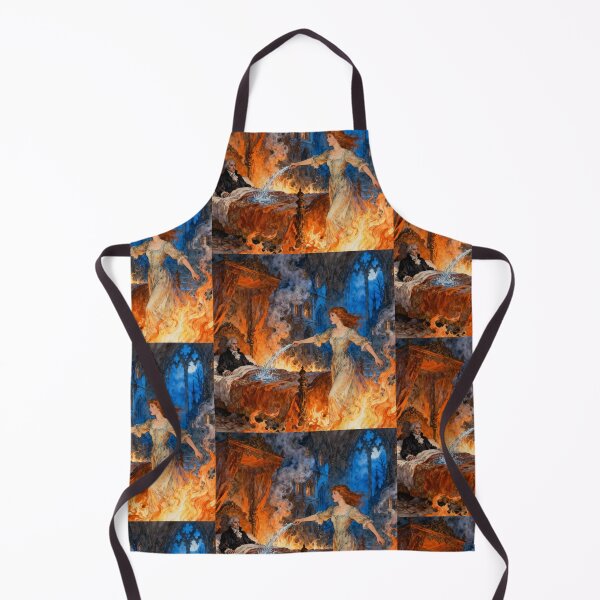 Item preview, Bertha Mason set the house on fire last autumn Illustration from Jayne Eyre character portrait art designed and sold by Vintage Designs +.