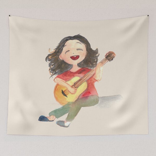 Item preview, The joy of music designed and sold by Watercolor art.