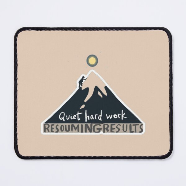 Item preview, Quiet Grind Loud Results – Motivational Mindset Quote Sticker designed and sold by MyDesigneStore.