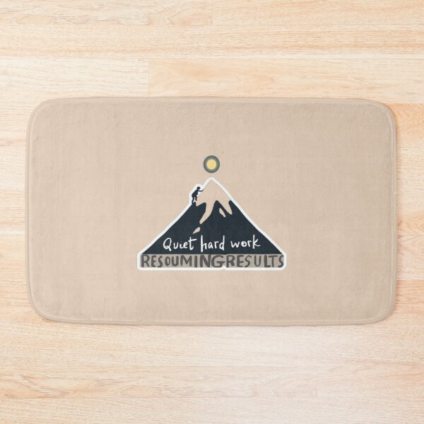 Item preview, Quiet Grind Loud Results – Motivational Mindset Quote Sticker designed and sold by MyDesigneStore.