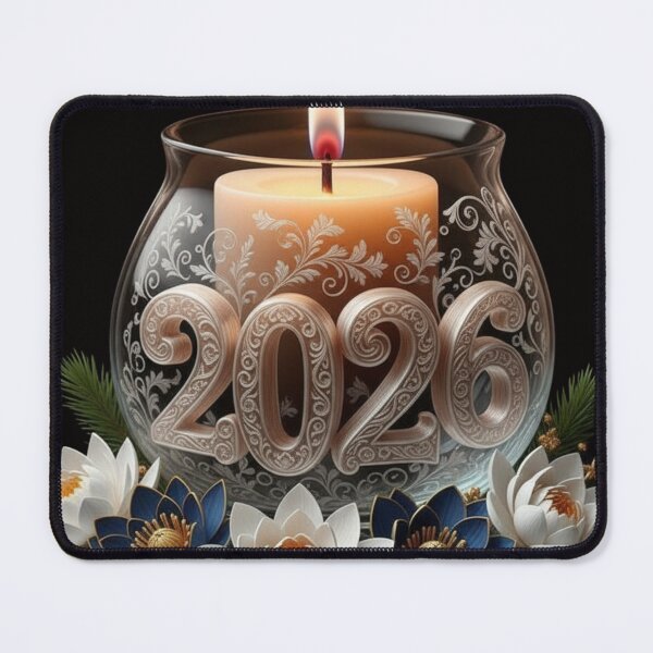 Item preview, 2026 happy new year sticker sticker A Luminous Dawn designed and sold by Omikook.
