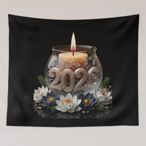 Item preview, 2026 happy new year sticker sticker A Luminous Dawn designed and sold by Omikook.