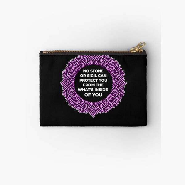 Item preview, SARCASTIC SPIRITUAL – No Stone Or Sigil – Gift for Friend • Neon Mandala • Spiritual Sarcasm designed and sold by JacobKAurumhead.