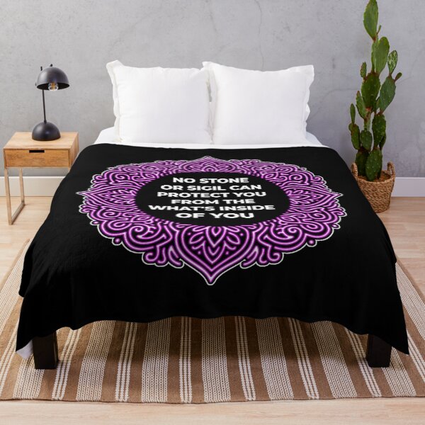 Item preview, SARCASTIC SPIRITUAL – No Stone Or Sigil – Gift for Friend • Neon Mandala • Spiritual Sarcasm designed and sold by JacobKAurumhead.