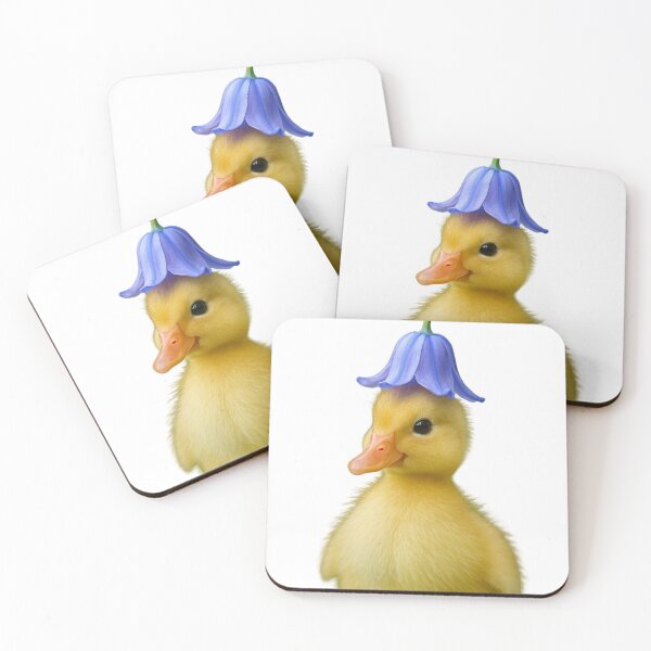 Item preview, Mobile Case duckling wearing a bluebell flower as a hat designed and sold by Mobile Cases Store.