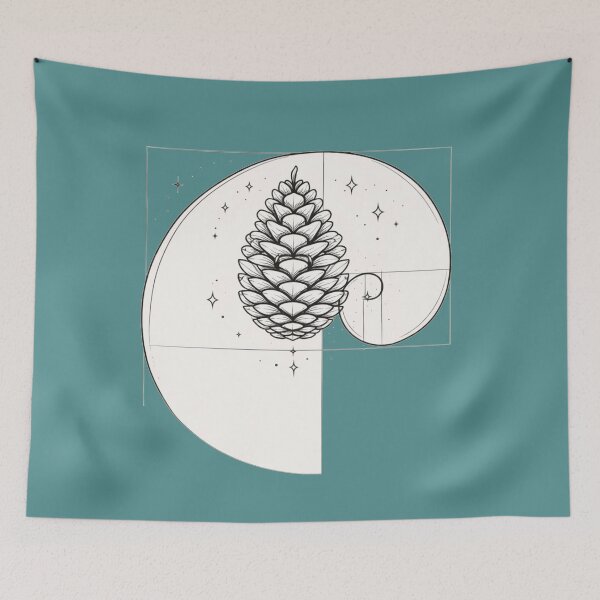 Item preview, Pine Cone & Golden Ratio | Natural Harmony designed and sold by La-Clave.
