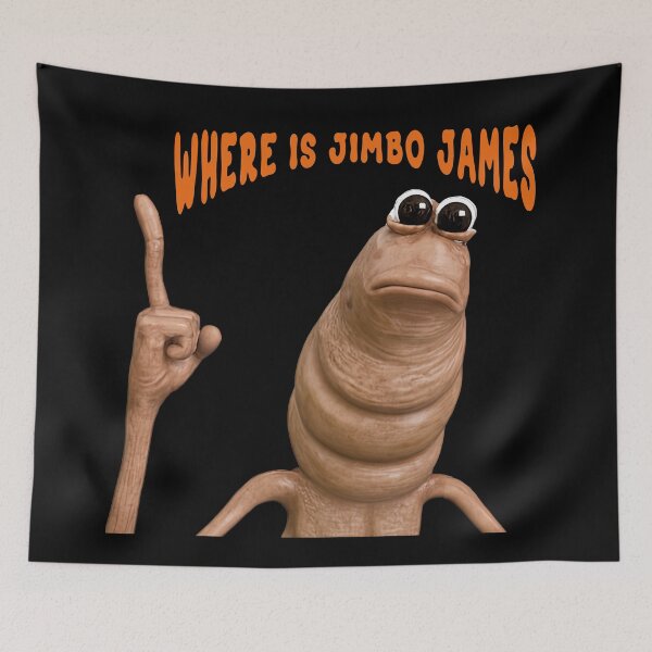 Item preview, Marcus The Worm  Meme Where Is Jimbo James designed and sold by TeeARTHY.