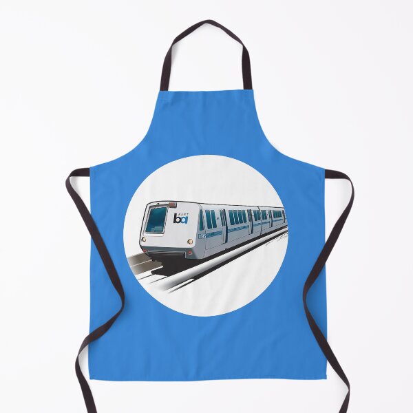 Item preview, Illustration of a BART Train (Bay Are Rapid Transit) designed and sold by PIXEL POP DESIGNS - Beyond the Norm!.