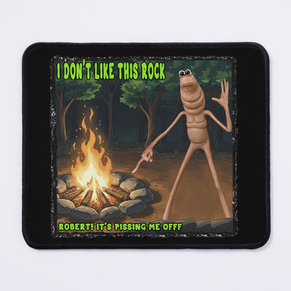 Item preview, marcus the worm i don't like this rock designed and sold by TeeARTHY.