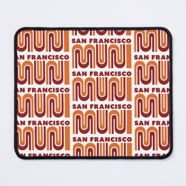 Item preview, San Francisco Muni (Municipal Railway) designed and sold by PIXEL POP DESIGNS - Beyond the Norm!.