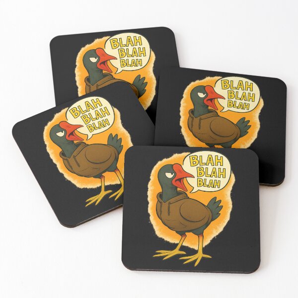 Item preview, LA GALLARETA - Blah Blah Blah - Funny Puerto Rico Bird designed and sold by Urban-InkStudio.