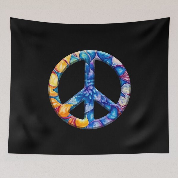 Item preview, Peace Vision - Peace Sign Art designed and sold by RockitBaby.