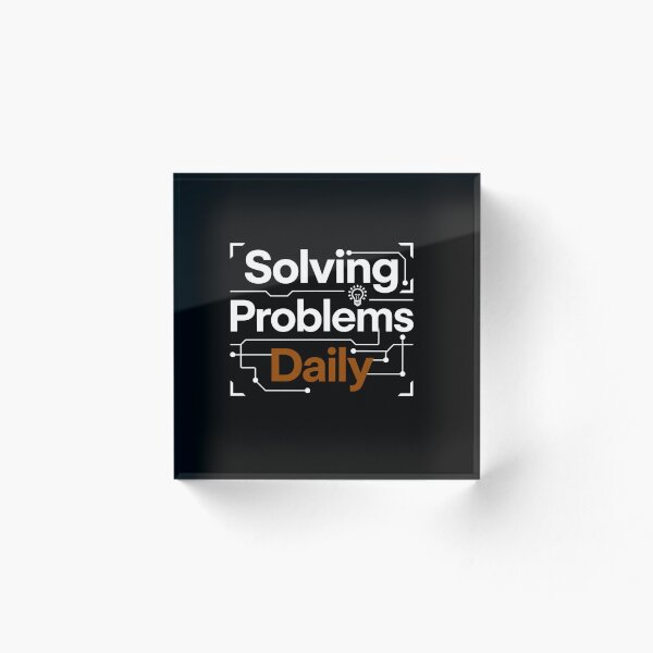 Item preview, Solving Problems Daily – Engineer & Problem Solver Design designed and sold by oblexwear.