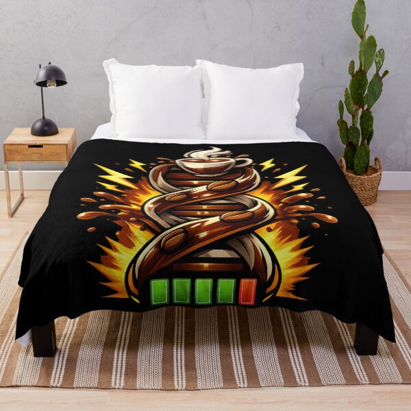 Item preview, coffee DNA Energy Helix Art for Caffeine Lovers   designed and sold by ZuToMi.