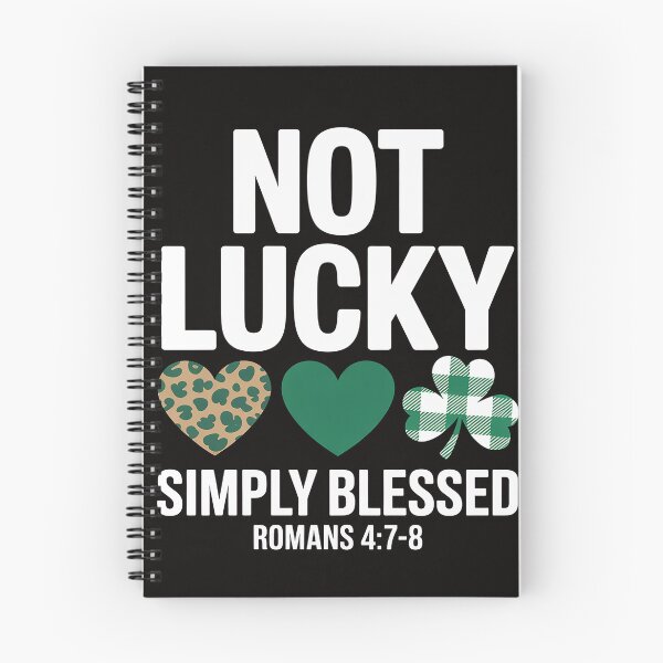 Item preview, Not Lucky Simply Blessed Christian Shamrocks St Patricks Day  designed and sold by czechascheledu.