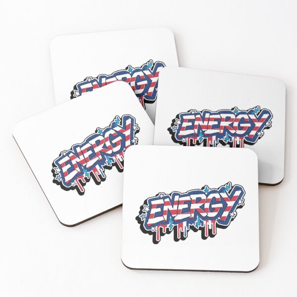Item preview, ENERGY – Red White Blue Turbo Graffiti Sticker designed and sold by Imaginarium of Chaos falcon88 .