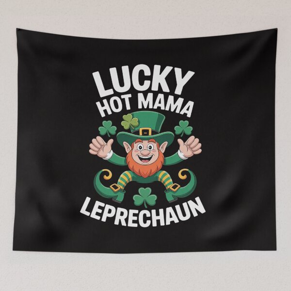 Item preview, Lucky Hot Mama Leprechaun St. Patricks Day  designed and sold by czechascheledu.