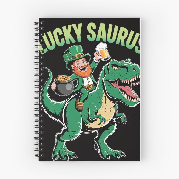 Item preview, Lucky Saurus T-Rex Day Saint Patrick's Leprechaun Dinosaur  designed and sold by czechascheledu.