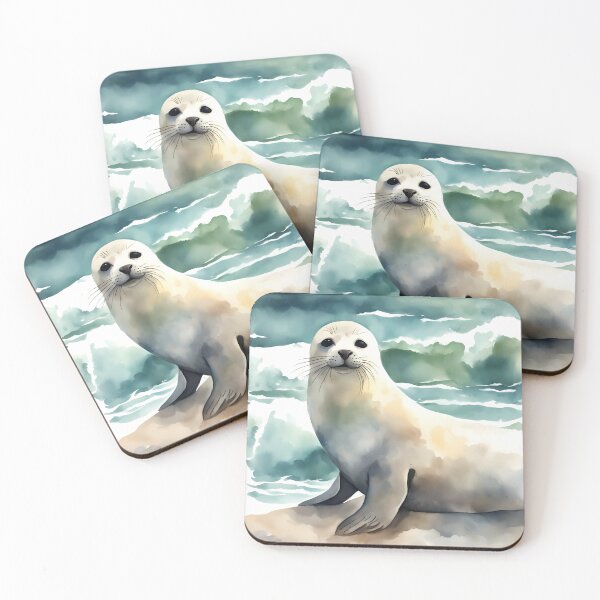 Item preview, Seal by the Sea designed and sold by CalmnessbyChoice.
